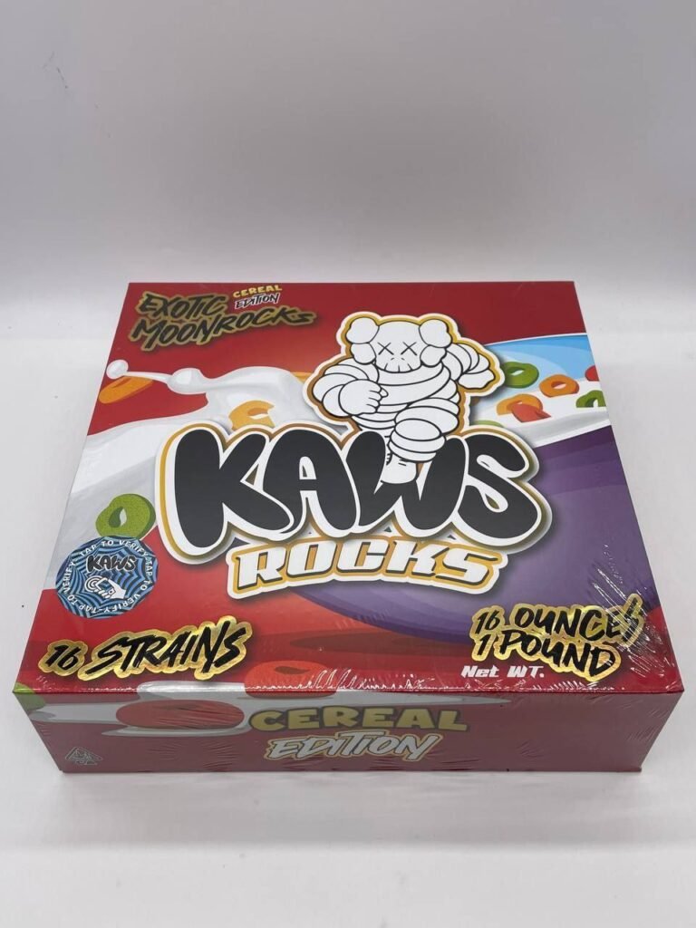 Kaws Rocks Cereal Edition LB Box