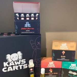 kaws cart, kaws bar