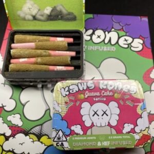 superior kaws kones pre rolls guava cake